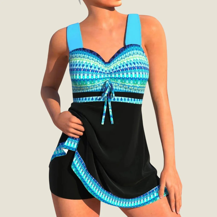 Maribel | Colourful Two-Piece Swim Set