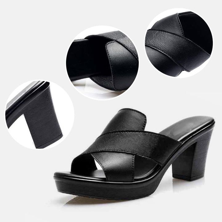 Olivia | Platform Heel Sandals