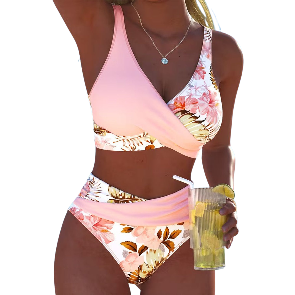 Lila | Floral Bikini Set