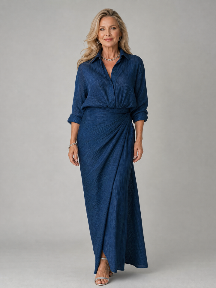 Hannah | Long Sleeve Maxi Dress