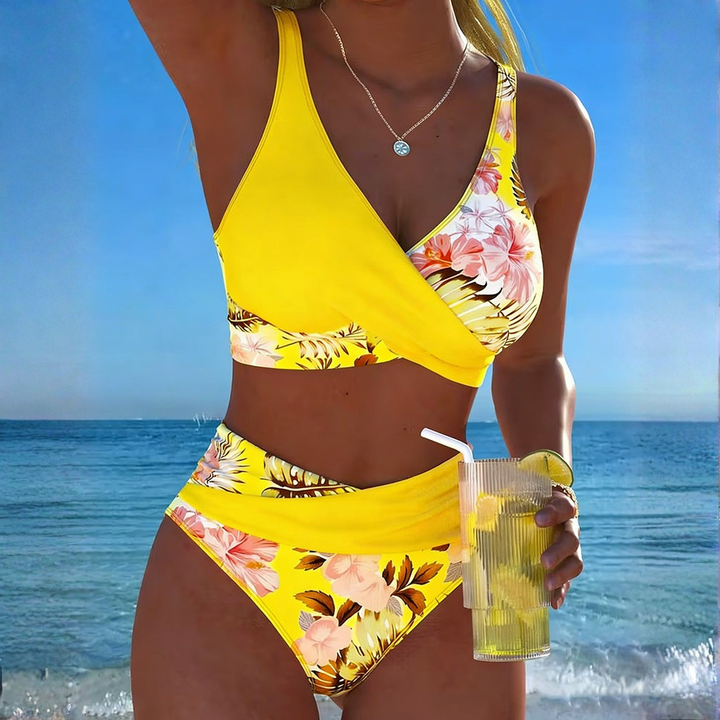 Lila | Floral Bikini Set