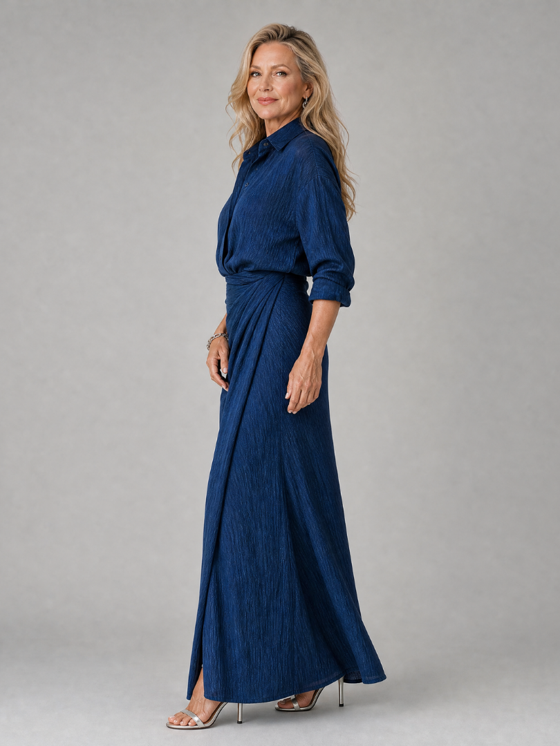 Hannah | Long Sleeve Maxi Dress