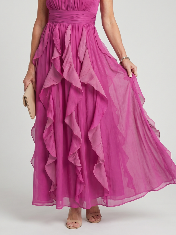 Ivy | High Neck Maxi Dress