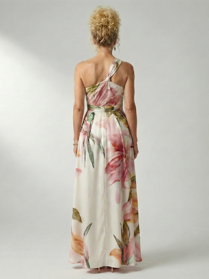 Emily | Light Floral Maxi Dress