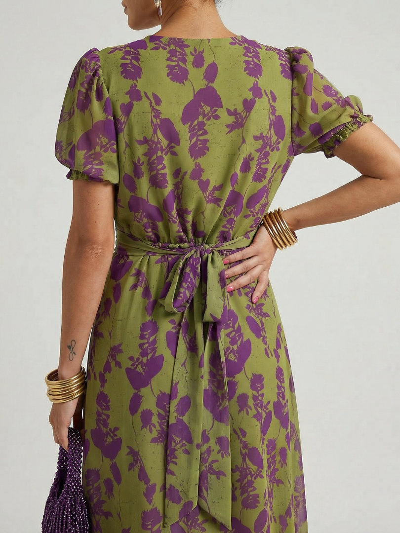 Grace | Relaxed Floral Midi Dress