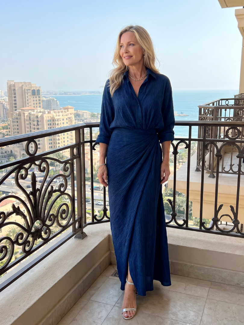 Hannah | Long Sleeve Maxi Dress