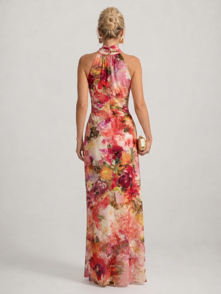 Isla | Floral Print Maxi Dress