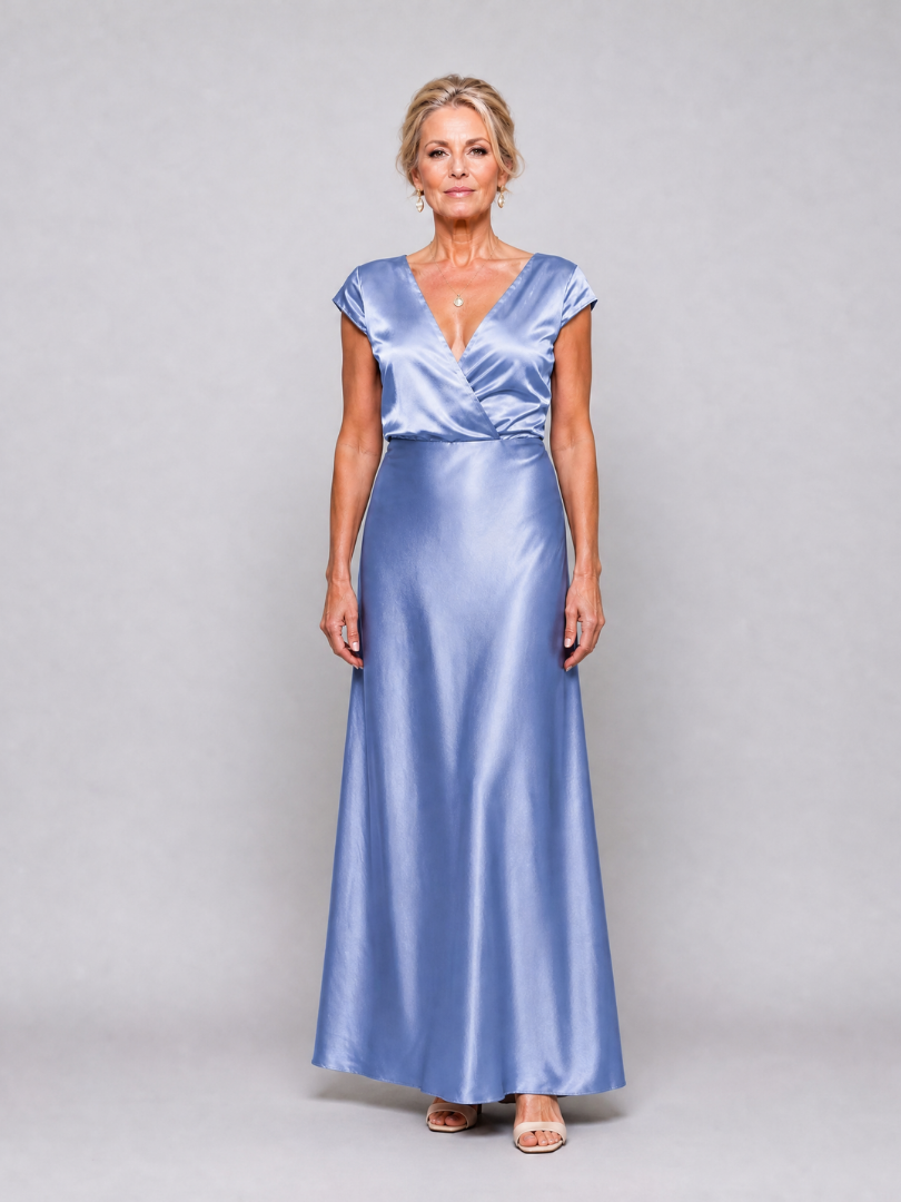 Alice | Cap Sleeve Maxi Dress