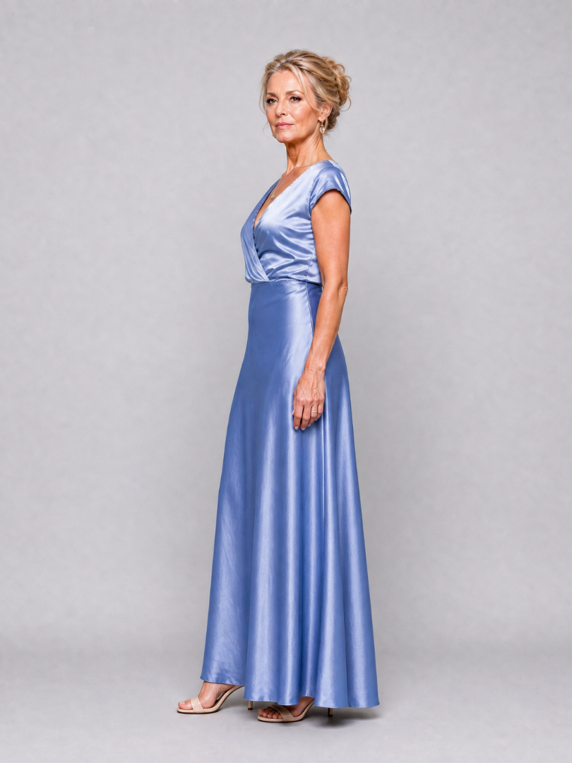 Alice | Cap Sleeve Maxi Dress