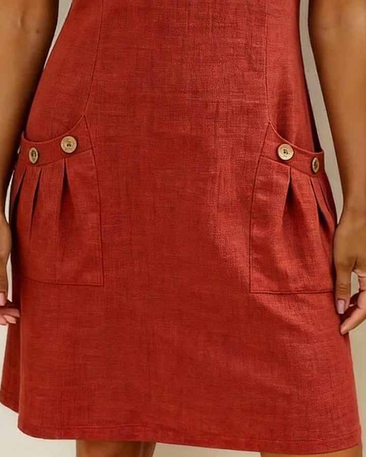 Charlotte | Zip detail midi dress