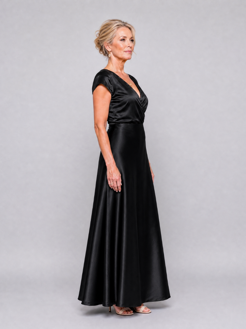 Alice | Cap Sleeve Maxi Dress