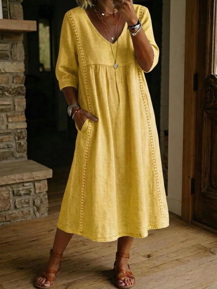 Celeste | Relaxed Midi Dress