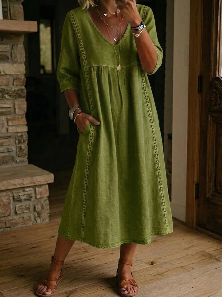 Celeste | Relaxed Midi Dress