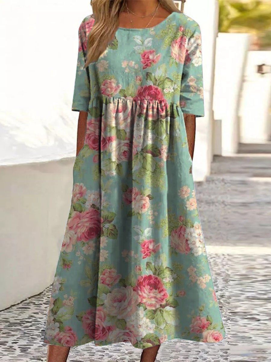 Clara | Relaxed Midi Dress