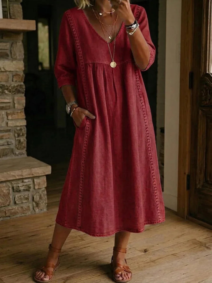 Celeste | Relaxed Midi Dress