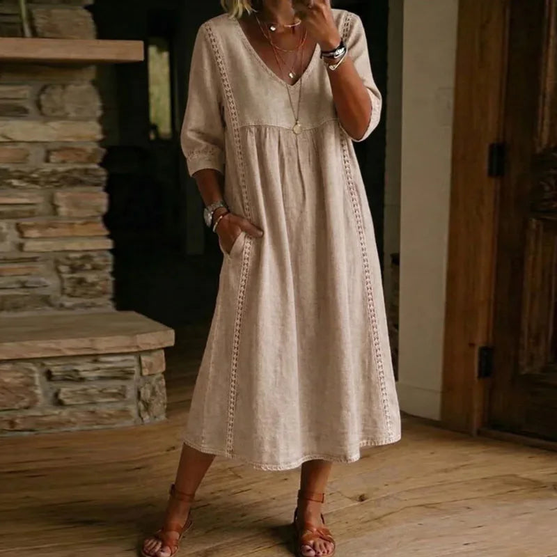 Celeste | Relaxed Midi Dress