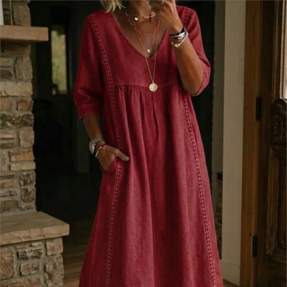Celeste | Relaxed Midi Dress