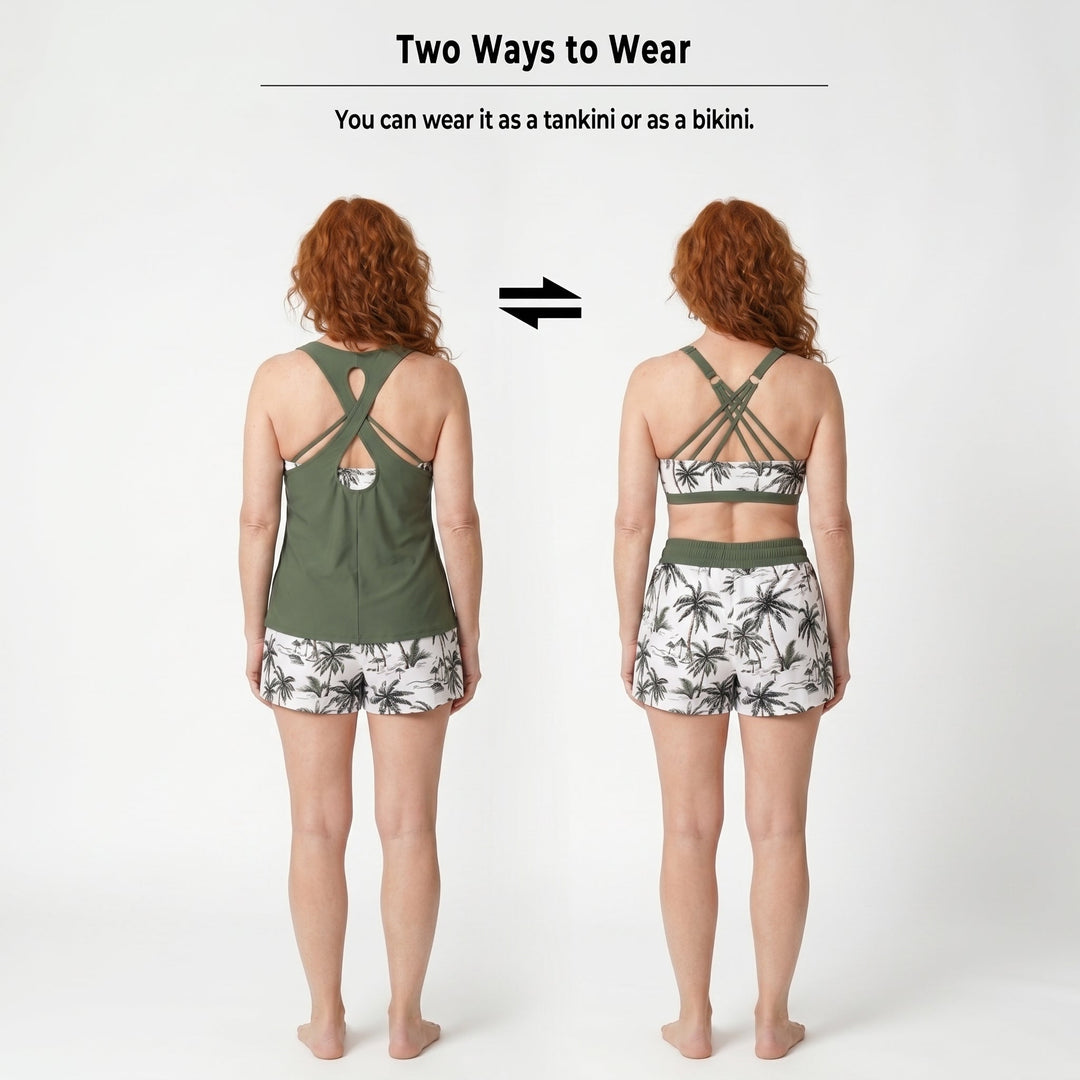 Marina | Three-Piece Tankini Set