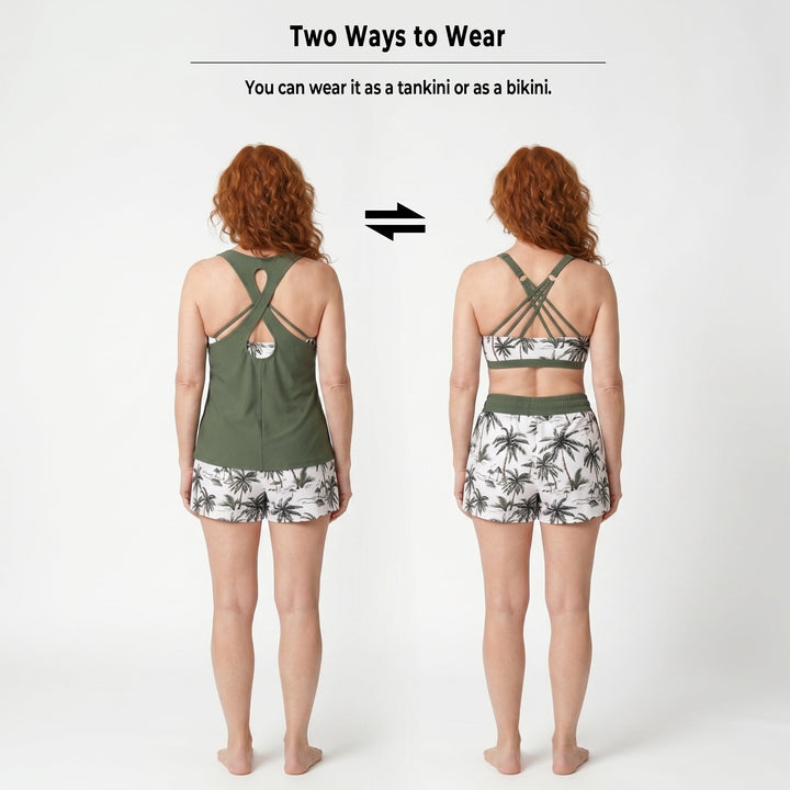 Marina | Three-Piece Tankini Set
