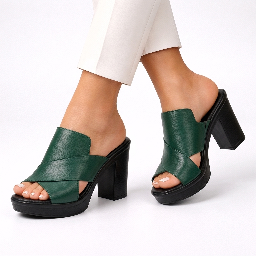 Olivia | Platform Heel Sandals