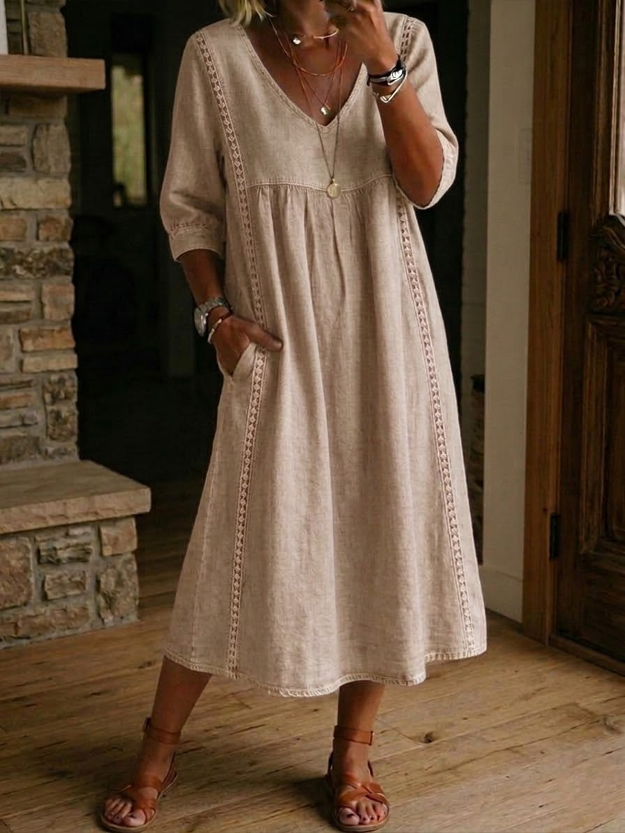 Charlotte | Relaxed midi dress