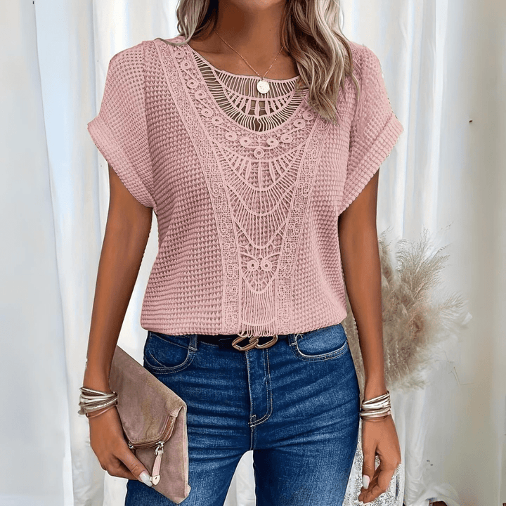 Amelia | Elegant Lace Blouse