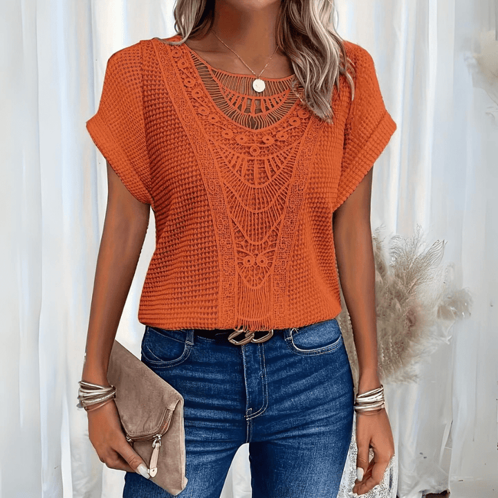 Amelia | Elegant Lace Blouse