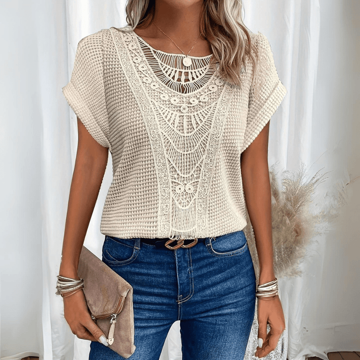 Amelia | Elegant Lace Blouse